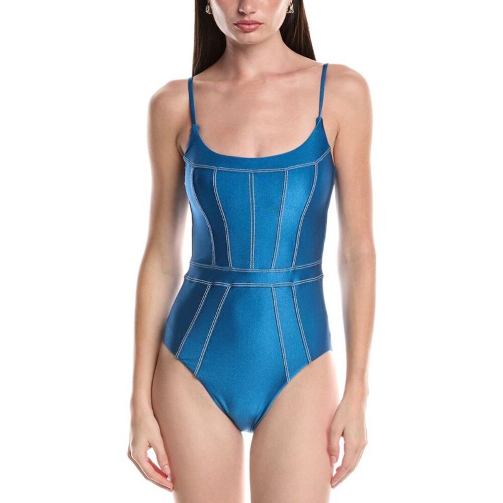 Becca By Rebecca Virtue Womens  Color Sheen One-Piece, Green